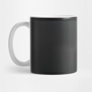 Black leather texture Mug